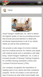 Mobile Screenshot of greatparagonhealthcare.com